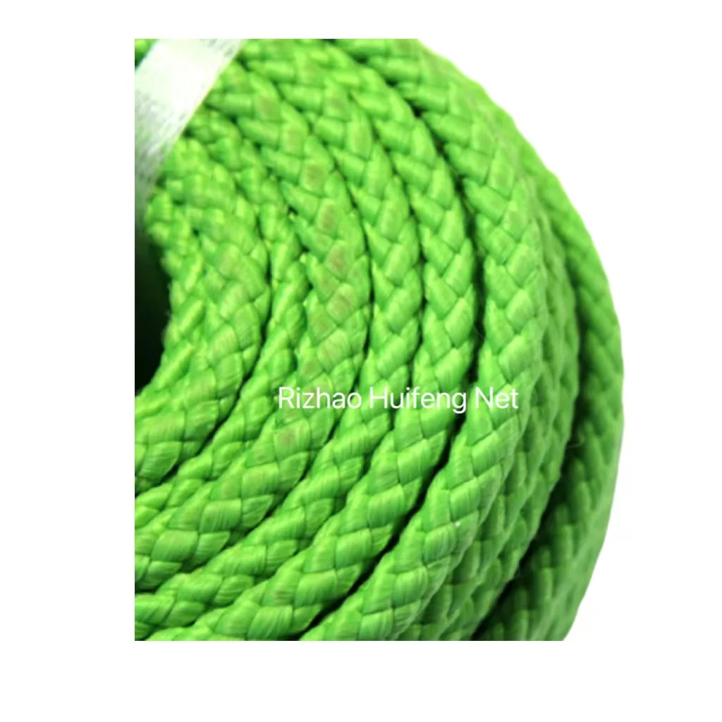 Braided Rope PE High density  polyethylene 8 strand 16 12 24 strand bolt rope net mooring  trawl net furling line