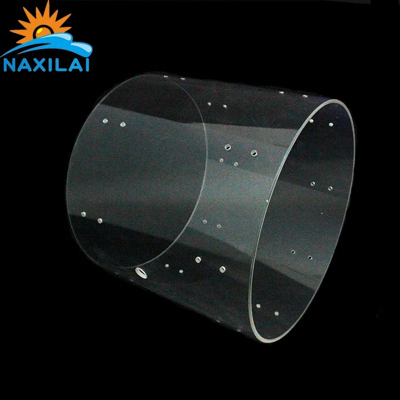 Naxilai Plastic Drum Large Diameter Acrylic Tube  for Drums, Pails Tube Lugs For Snare Drumsr