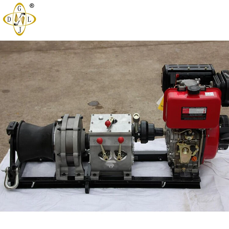 12000 lbs 12v 5 ton electric wire rope hydraulic winch