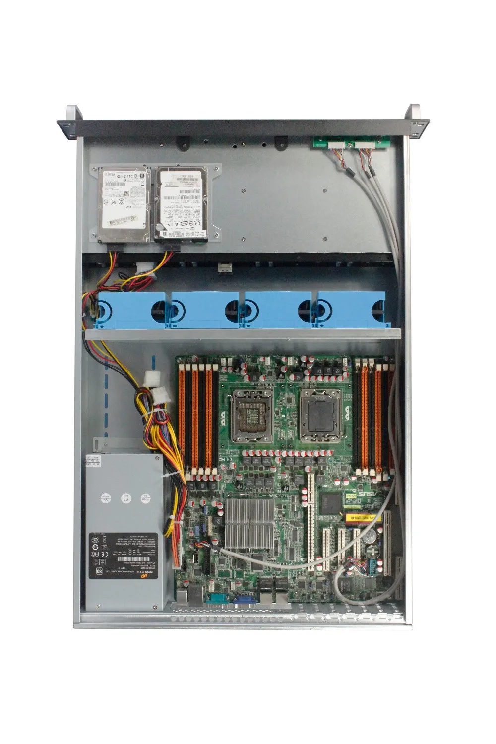 2u server case 8bays rackmount chassis 19inch storage nas hotswap case with 2u 600W psu