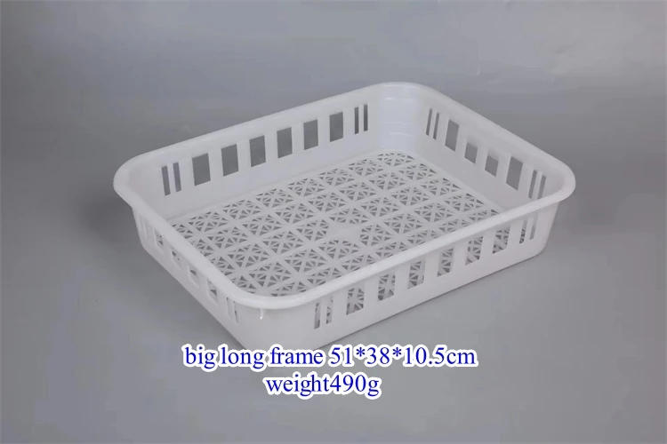 Special price Bacteria bag sterilization box Mushroom plastic tray edible fungi plastic loading compost bags basket With Handle