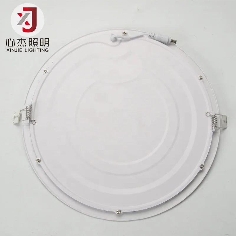 Isolated Driver Led Chips Ra 80 Round Shape Slim Pop Led Panel Light 12w Home Lighting