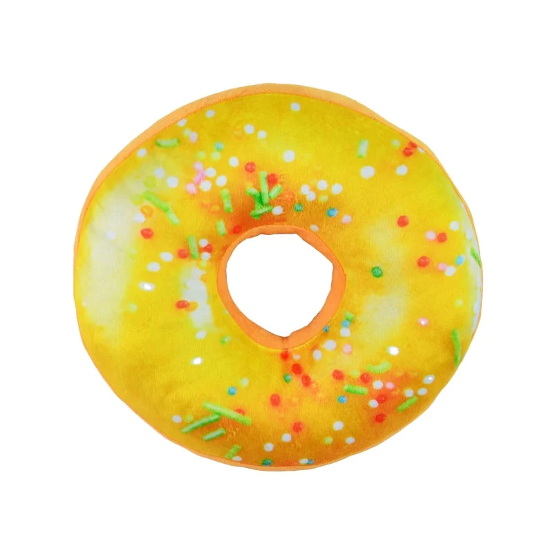 Multiple Flavors Donuts Styling Design Filled Foam Particles Home Decor Sofa Throw Pillows