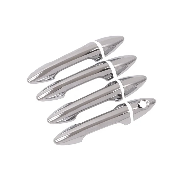 WZXD Door Handle Cover Abs Chrome For Hyundai Accent 2012+ Pick Up Auto Accessories