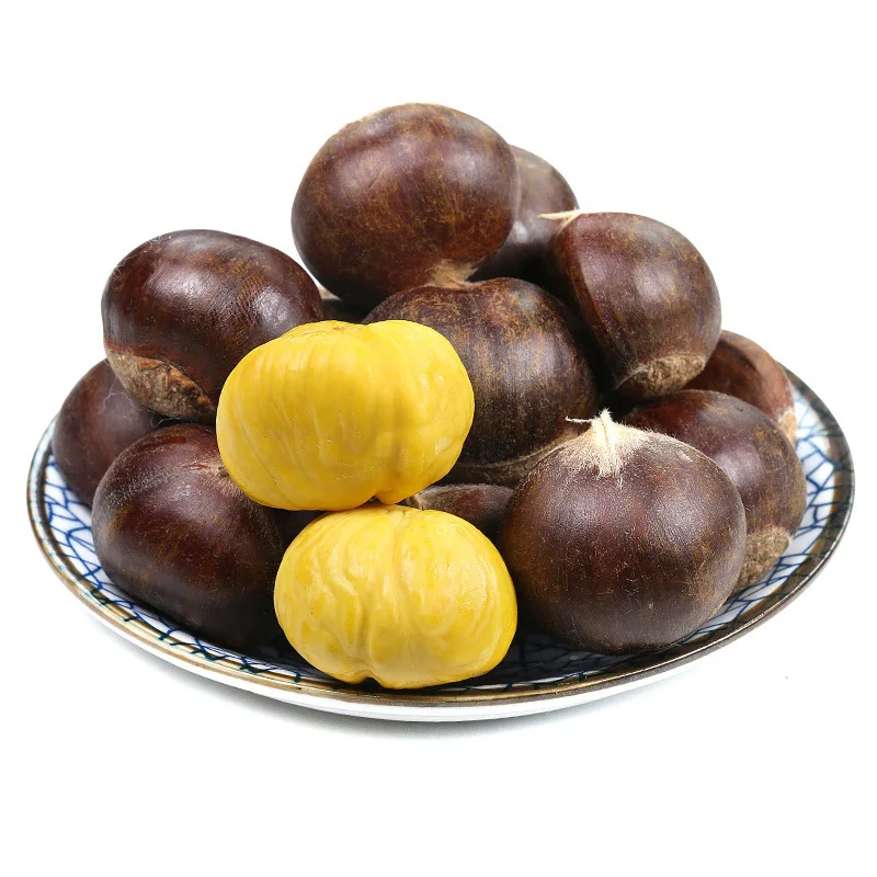 Best Quality green crop hebei yan shan chestnuts for sale chestnut ready to eat chestnuts for sale