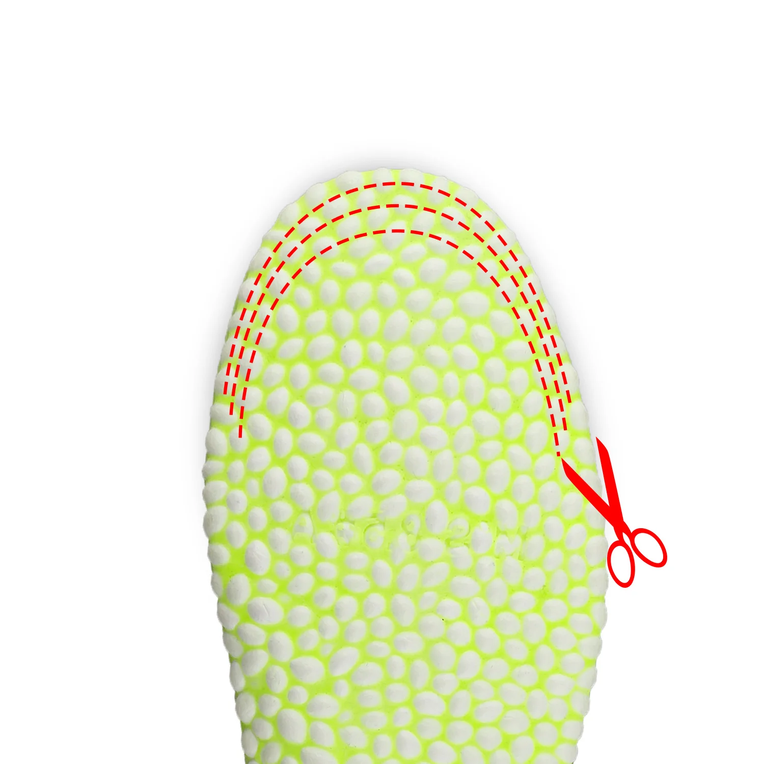 Sports Shock Absorption Soft Elastic Insole E tpu Popcorn Eva Foaming Material Athletic Massage Casual Sneaker Insoles