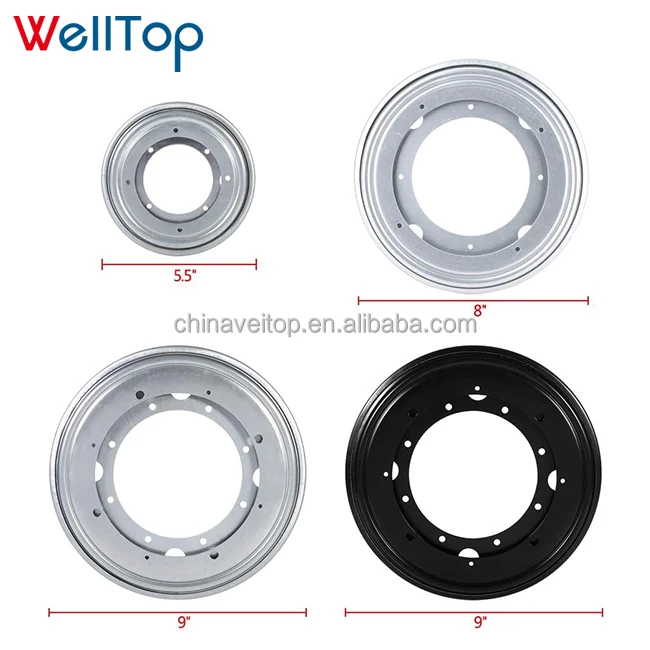 New Furniture Hardware Heavy Duty Swivel Plate 360 Degree Square Metal Lazy Susan Turntable Rotating Swivel Plates