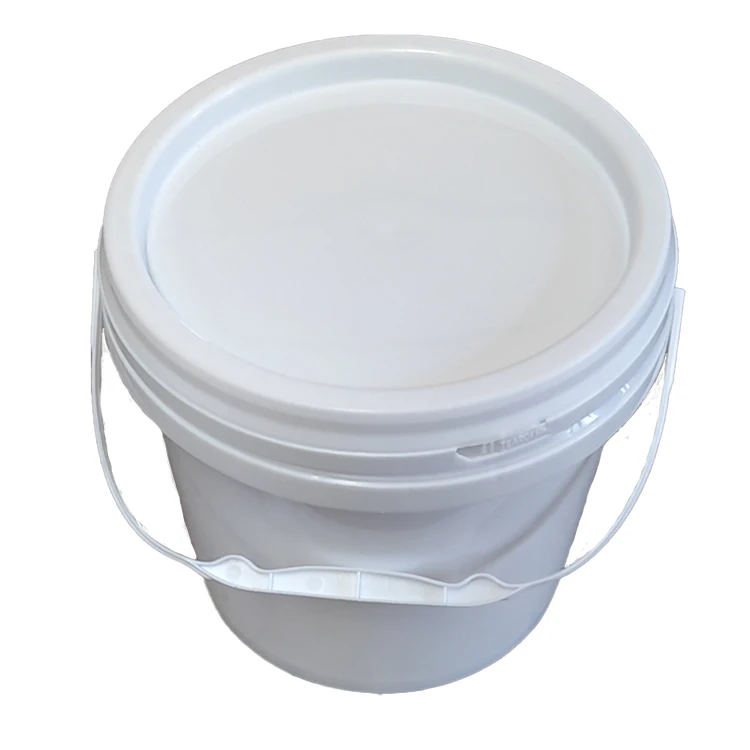 Customized Color Pail Food grade 20L 30L 35L PP plastic bucket With Plastic Handle Lid