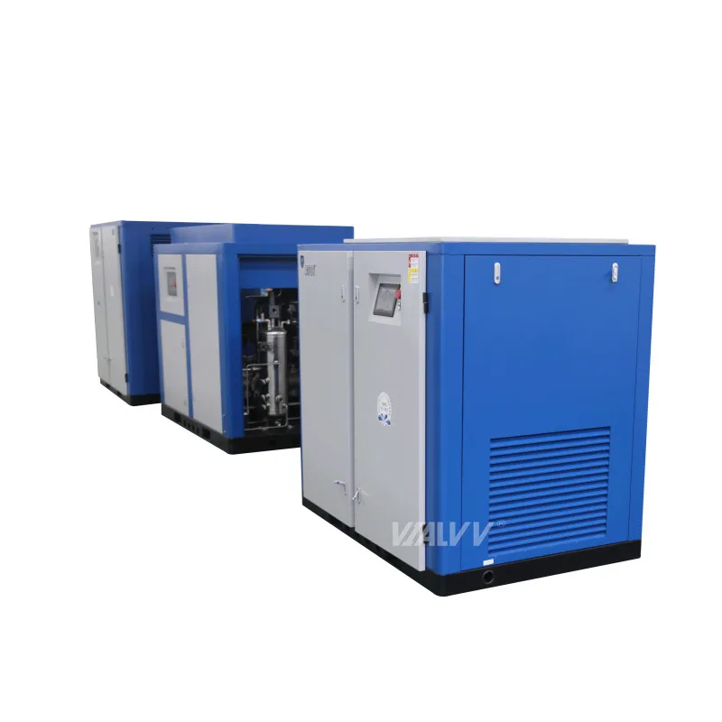 Низкошумный безмасляный воздушный компрессор 40hp 50hp 60hp винтовой 30KW 37kw 45kw медицинский