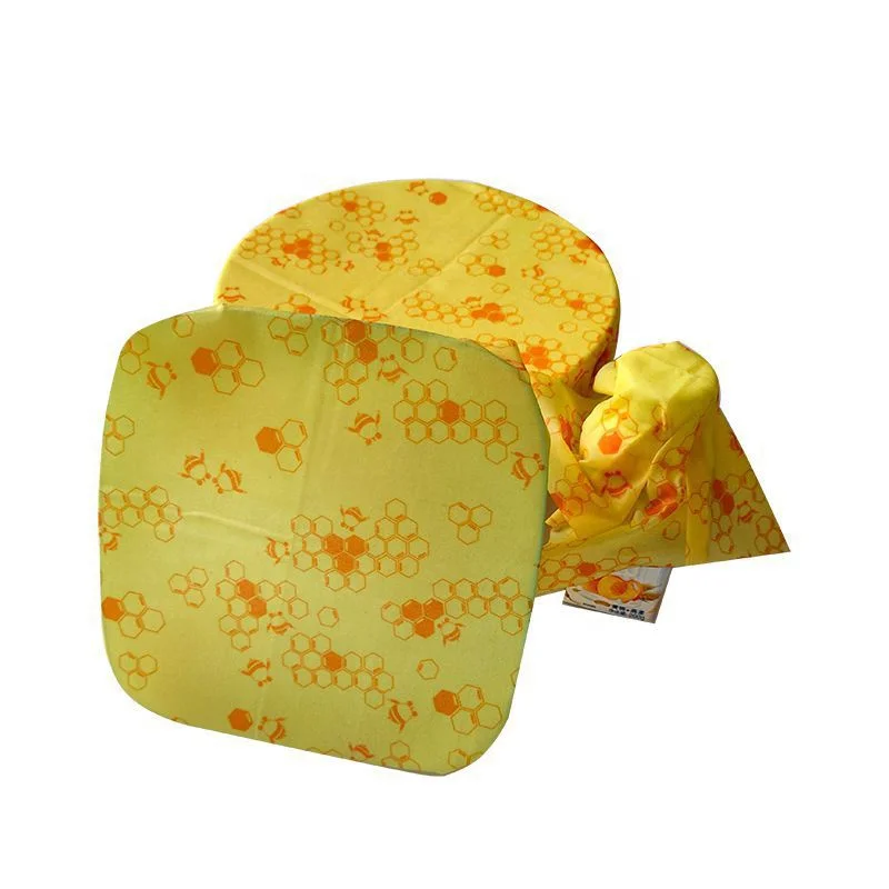 Eco-Friendly Reusable Beeswax Cotton Food Wraps