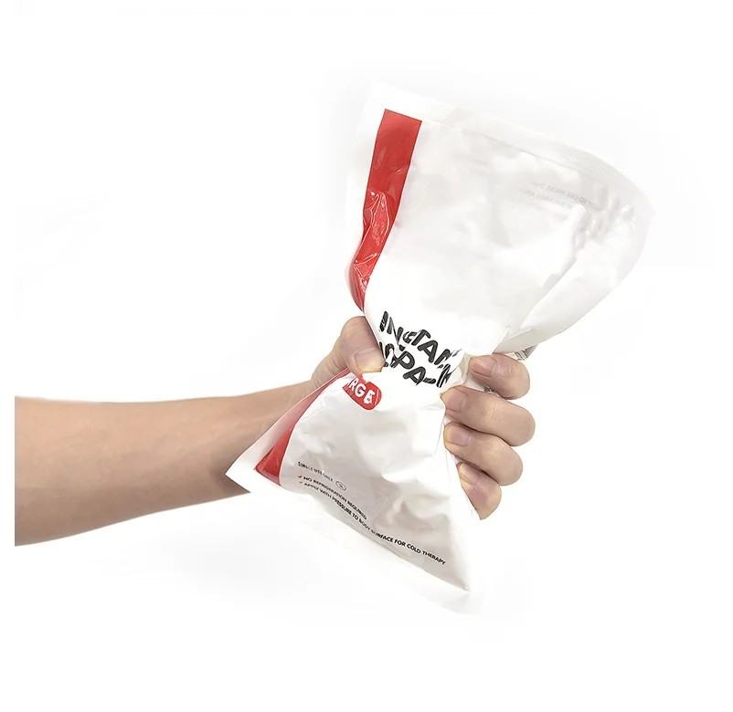CSI customized  disposable instant cold pack medical first aid ice pack non toxic single use cold compress