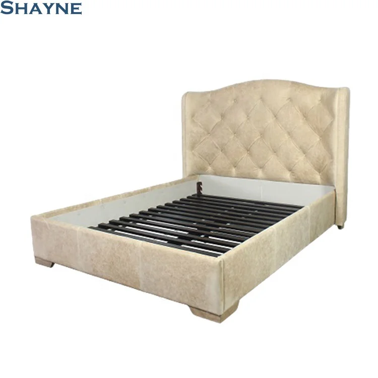 300000 SKU ODM Shayne роскошная мебель на заказ пергамент из натуральной кожи для спальни с мягкой