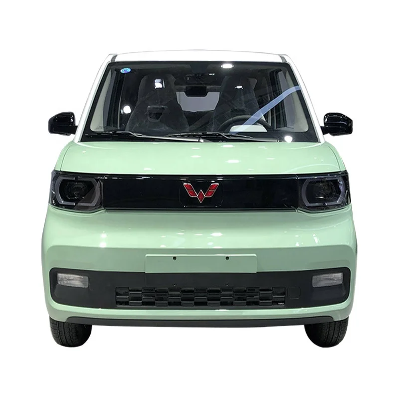 Chinese New Electric Car Cheap Wuline Hongguang Mini Ev Electric Mini Car Wuling Electric Car 4 Seats For Sale