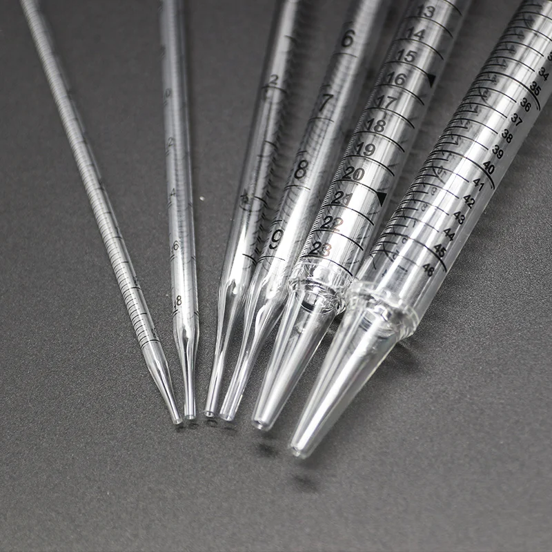 Pipette Serological Transparent High Accuracy Sterile Plastic Serological Pipettes