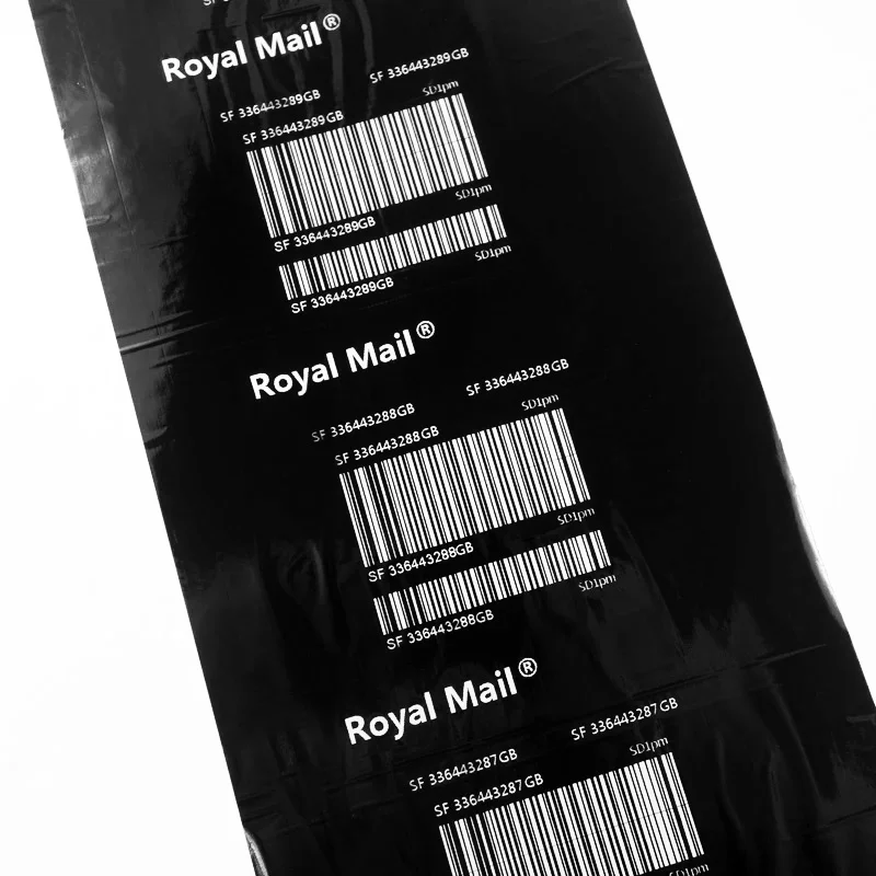 Thermal Transfer Resin Enhanced Wax Barcode Ribbon Black Label Printer Black Wax Resin