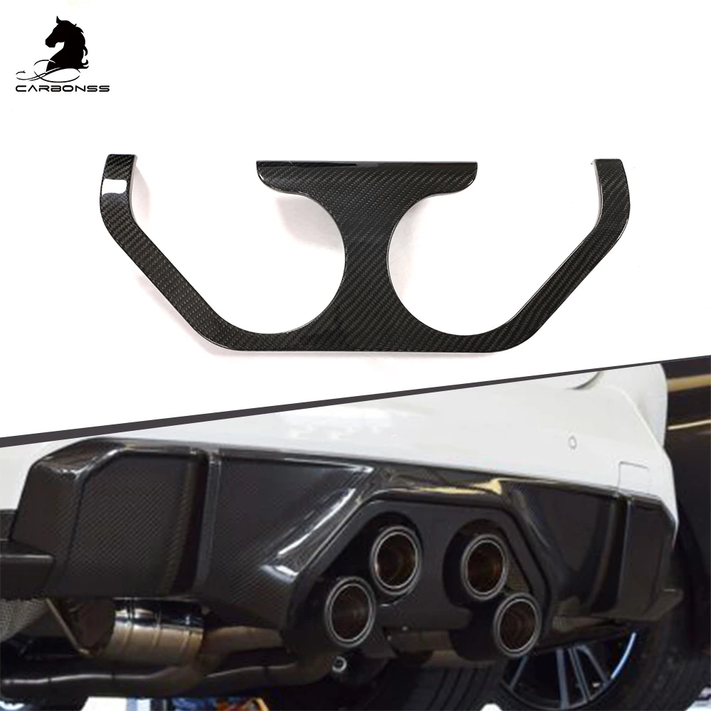 Dry Carbon Fiber MP Type Rear Diffuser Exhaust Trims For BMW G80 G82 M3 M4 2021+