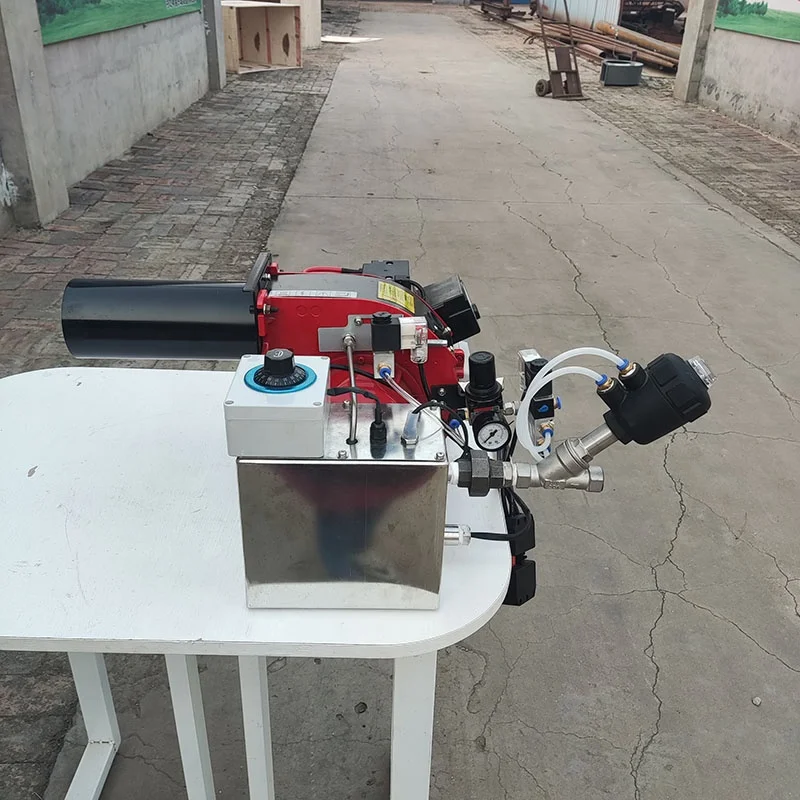 JH-5-WY 58 KW Fully Automatic One-Stage Flame Control  Waste  Oil Burner For Boiler Parts