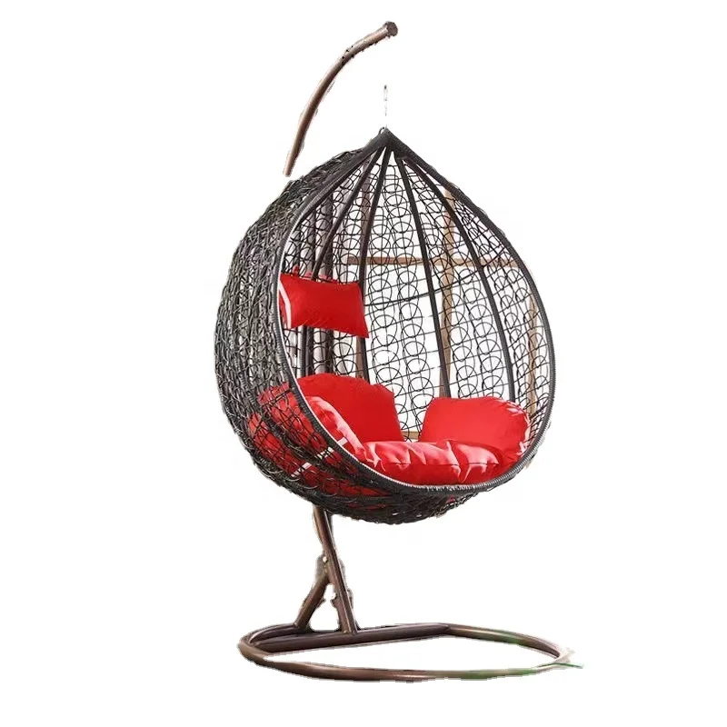 Factory Wholesale High Quality Cheap Price  swing chair/single swing wicker/egg chair