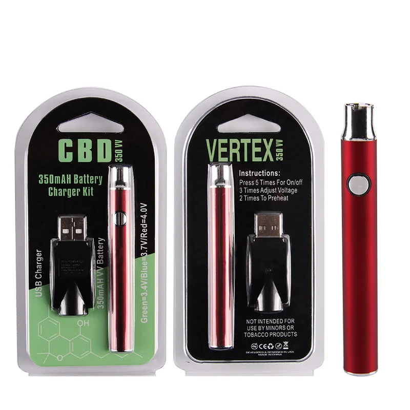 Custom packaging 510 Preheat cbd vape pen battery 1ml refillable vape cartridge