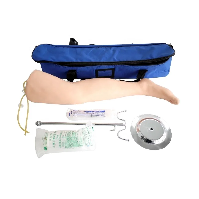 Набор для внутривенной инъекции, модель для обучения инъекции ног IV, тренировочная имитация ног