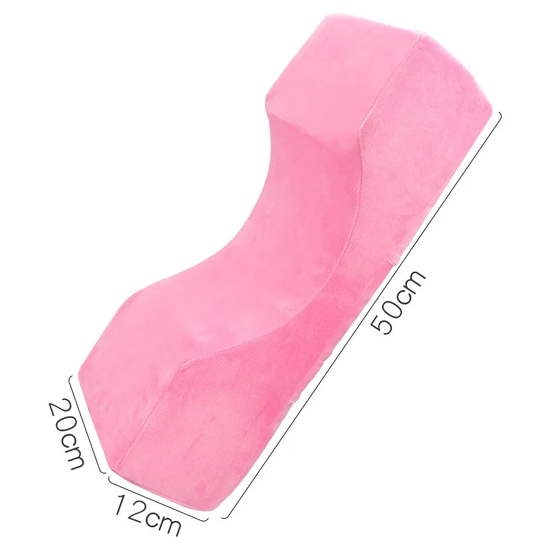 XIUSUZAKI Makeup Salon Neck Support Eyelash Pillow With Pocket Soft Grafting Eyelashes Extension U-shaped Pillow