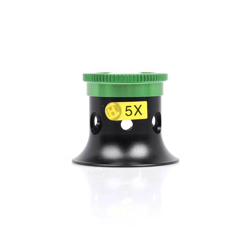 Special hot selling HD  mini magnifying glass with led light optical glass binocular magnifier