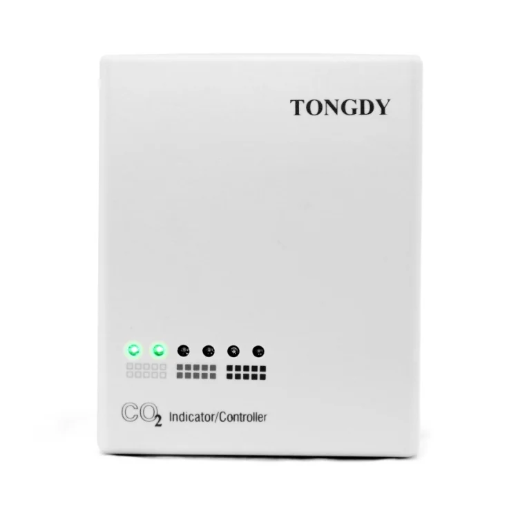 Indoor Air Quality In Office Buildings Co2 Temperature and Humidity Controller OEM Manufacture