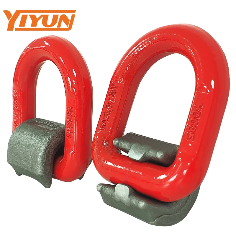 G80 Forged Alloy Steel D Ring with Wrap