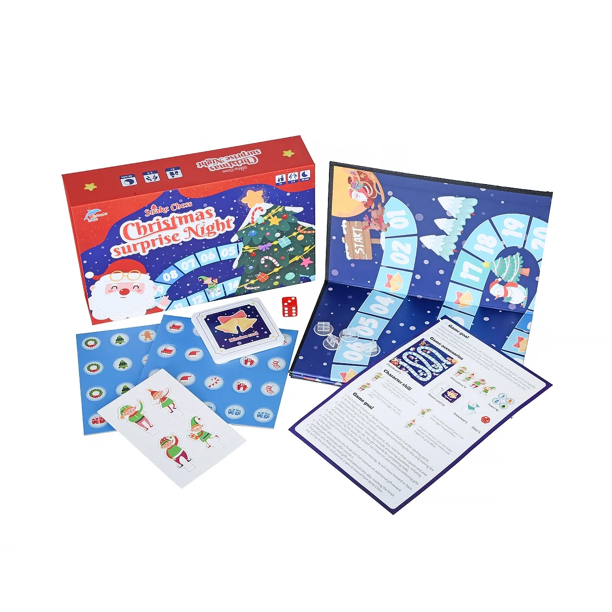 Factory Direct Good Price Custom Board Game Plastic Wooden Material Fun for Groups Printed for Playing