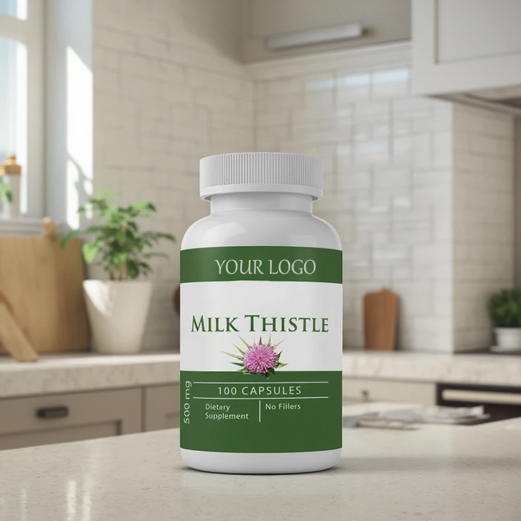 Hot Selling Milk Thistle Seed Extract Powder Milk Thistle Extract for Adult Vegan Milk Thistle Capsules