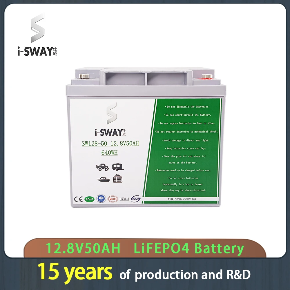 12v 24v 36v 48v life lifepo4 rechargeable 50ah li-ion storage oem 12.8v50Ah lifepo4 battery pack