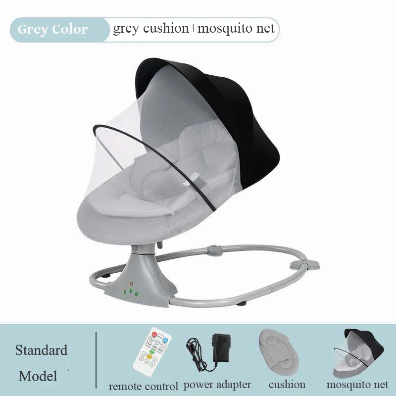 
Wholesale Baby Cribs Bed Remote Control Electric Automatic Baby Swing Chair Bed 
