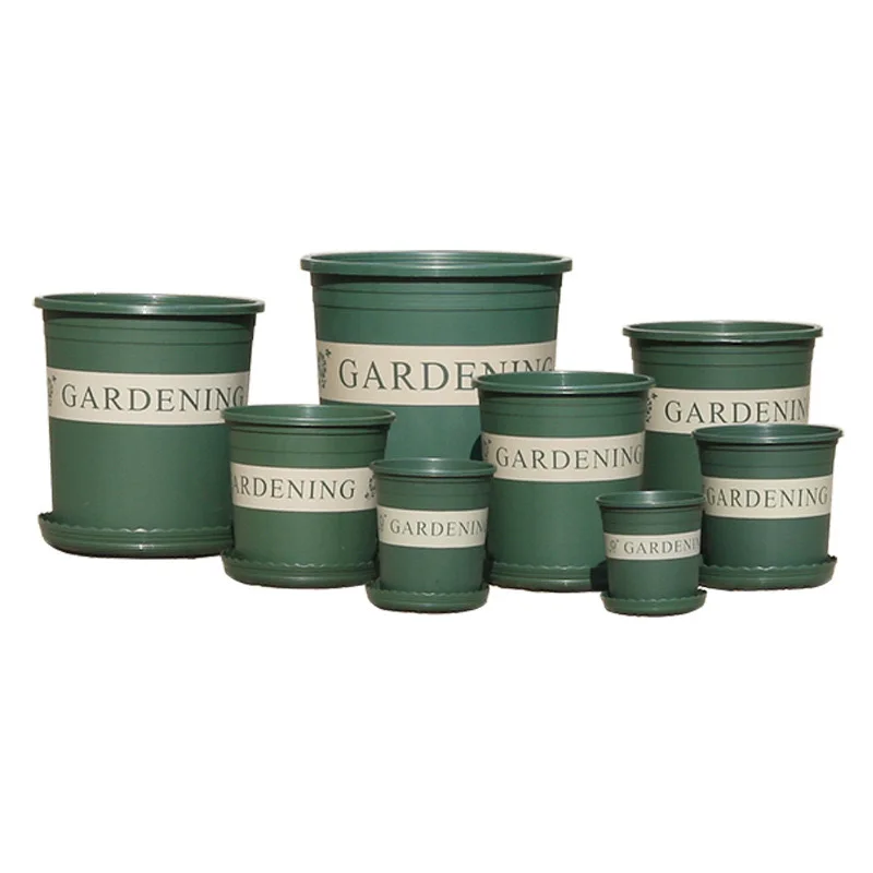 Potting Plastic Popular Plastic Flower Pots For Indoor Outdoor Decoration For Green Plant