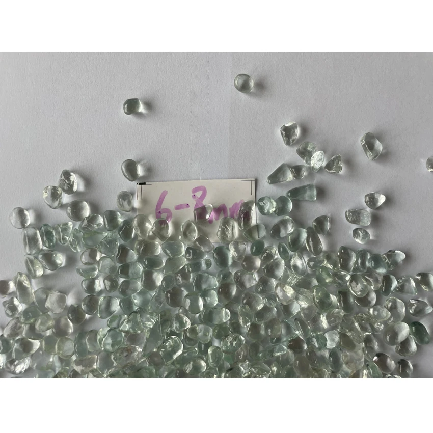 Cheapest price Irregular glass pellets