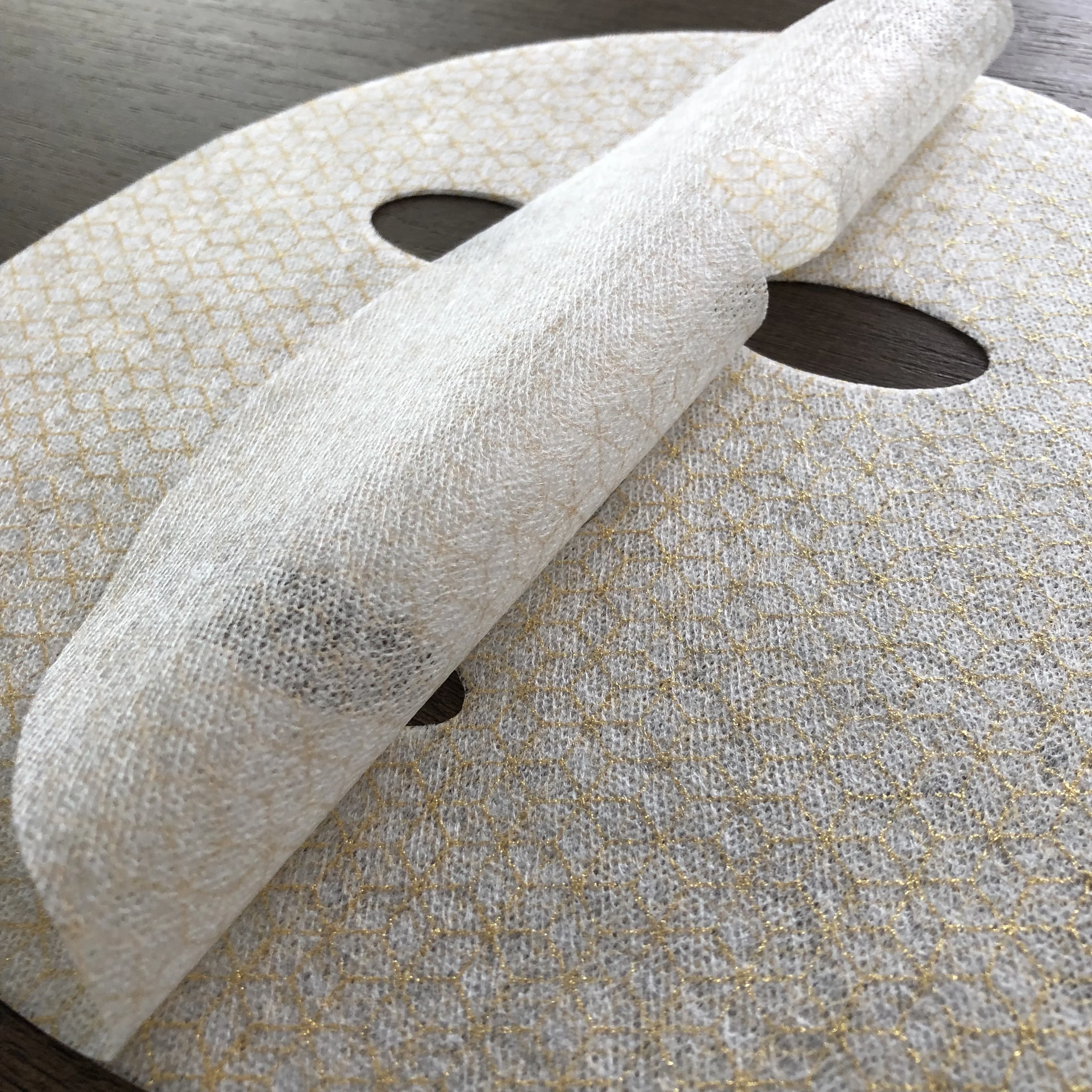 Creative design mask ODM OEM custom service freeze-dried mask cloth gold mask cloth