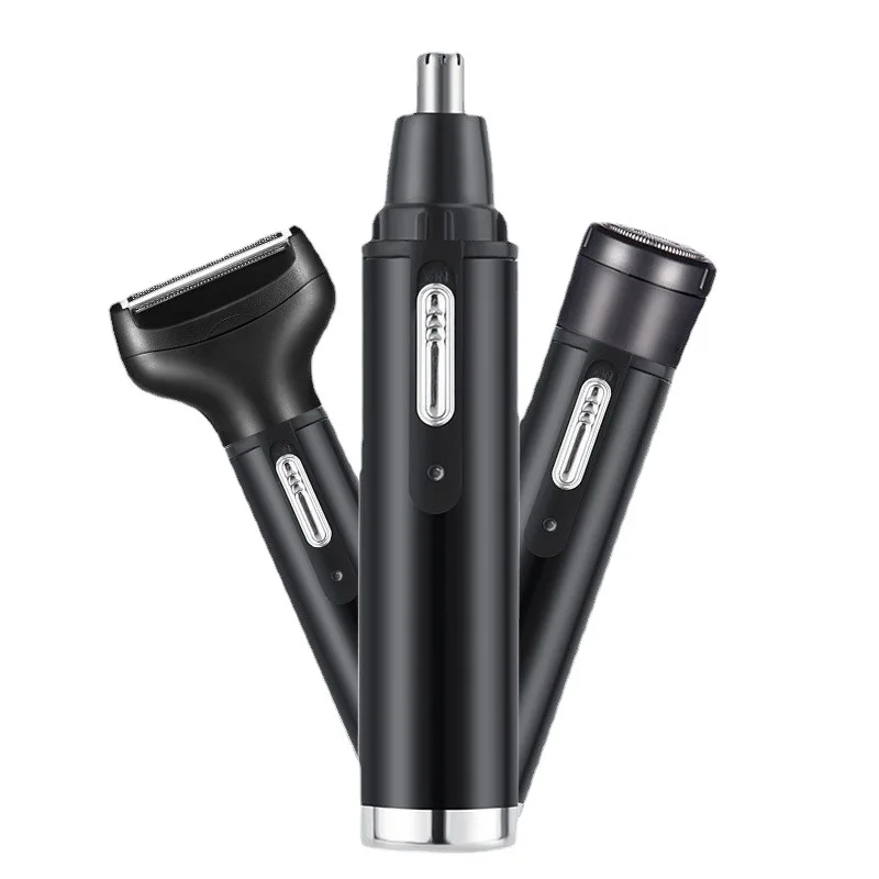 electric mini 4 in 1 rechargeable ear eyebrow shaver nose hair trimmer for men