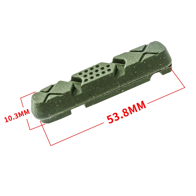 1 Pair Road Bike Brake Pads Shoes For Carbon Rims Replaceable C Brake Caliper Pad Compatible For Shimano 105 Ultegra Dura Ace