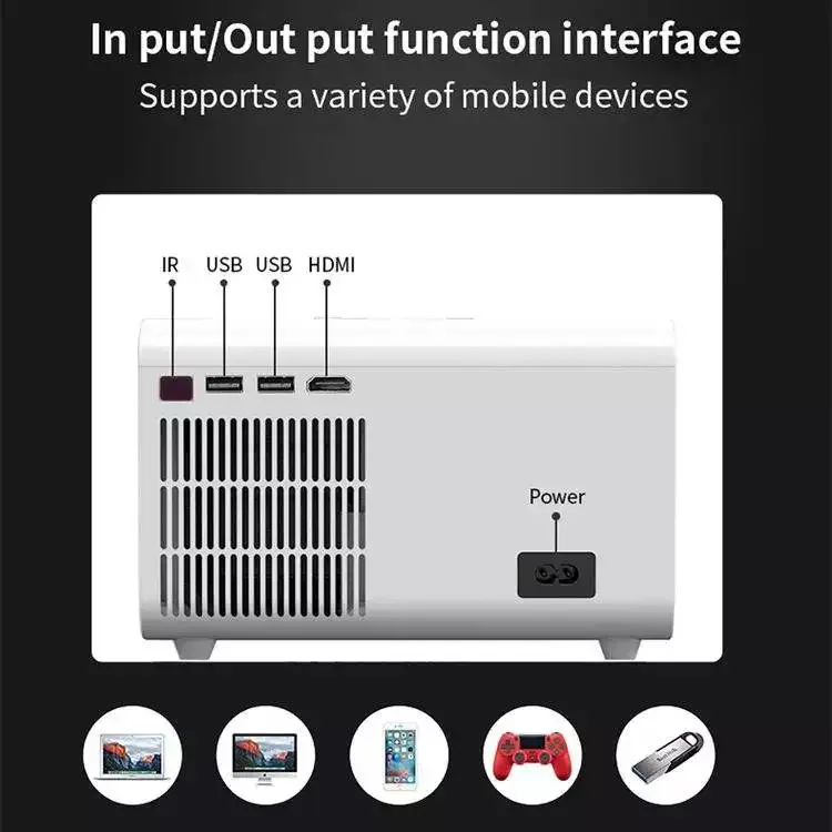 T10 5000 Lumens 200 ANSI WIFI BT Android Smart Projector 1920*1080P Full LED Home Theater Beamer