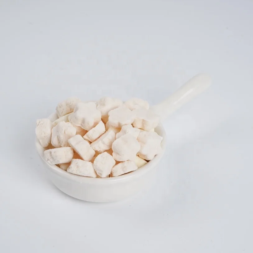 Popular Healthy Flower Shape Snacks  Quality Nutritious Infant Food Freeze Dried Fruit Cheese