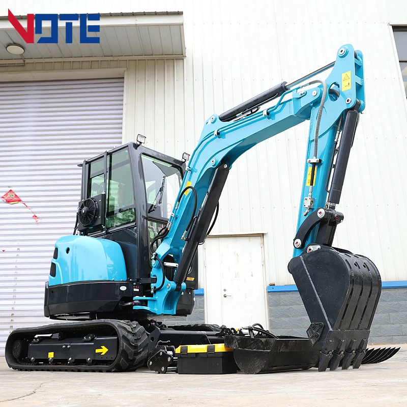free shipping Mini Excavator 2.5 Ton EPA Farm New Crawler Digger Compact Mini Bagger Kubota Engine Excavators Machine Price