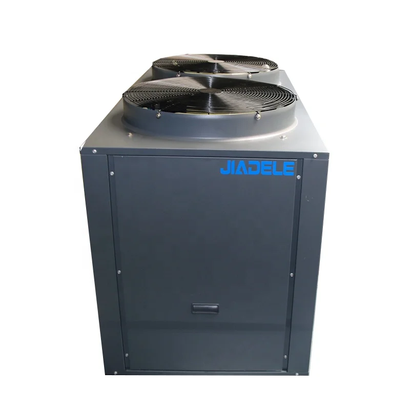 JIADELE new energy 40kw 50kw air  water commercial heat pump water heaters hot water heat pump for hotel project