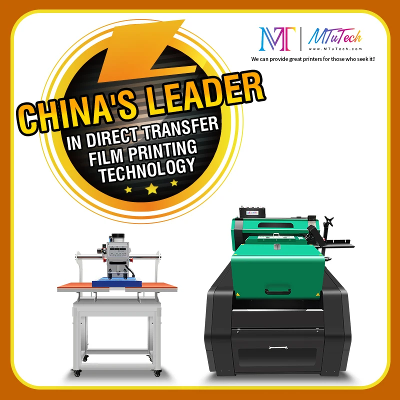 Multiple Configurations Digital A3 Size Inkjet T-Shirt DTF Printer Print with Powder Shaker Machine and Dryer for Sale