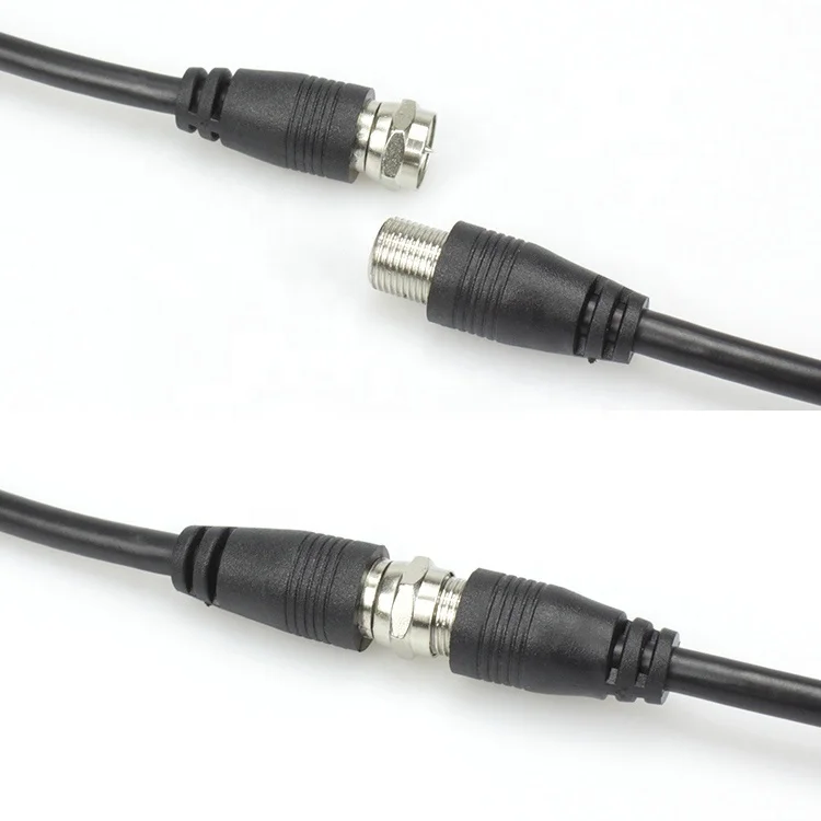 F jack Female to F Male Plug RF Coaxial RG59 RF Antenna  Cable F connector plug cable for TV