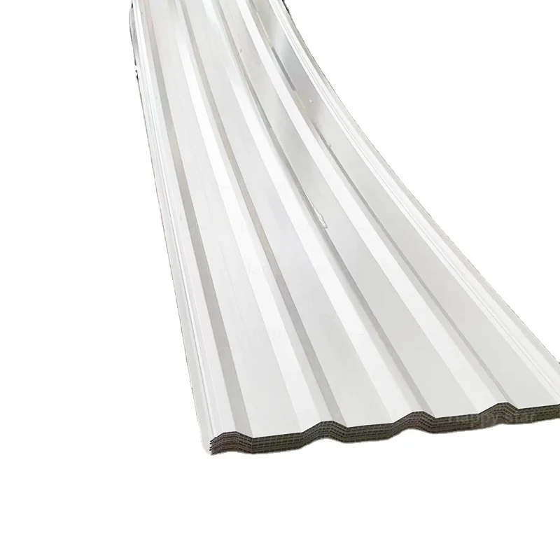 Mobile simple workshop construction real estate roof corrugated board tr4 corrugated raw material Foldable for roofing sheet