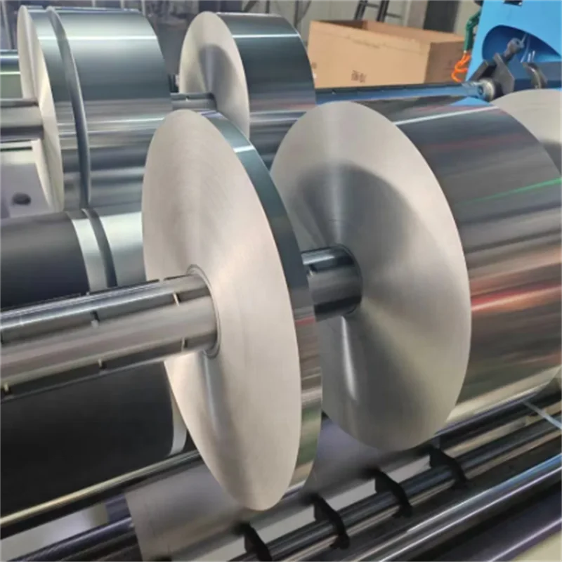 Aluminum Foil for Food Packaging 1100-1235 3003-8079 Alloy in Coated Coil & Roll 5052-5A02-8011 Processed & Cut to Order
