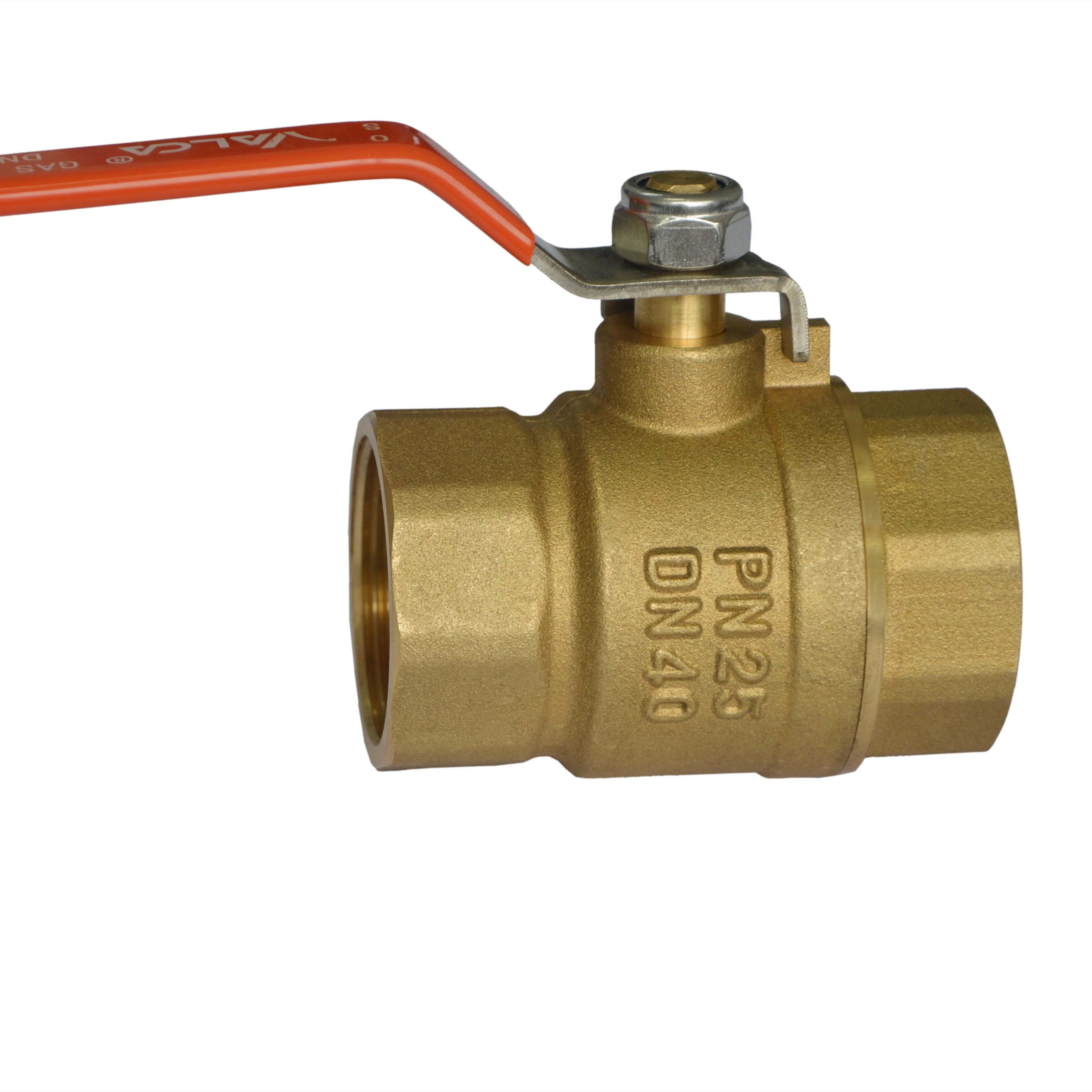High Pressure 1/4' 2 inch 3 way Water Brass Ball Valve Union Lockable Forged Brass Ball Valve