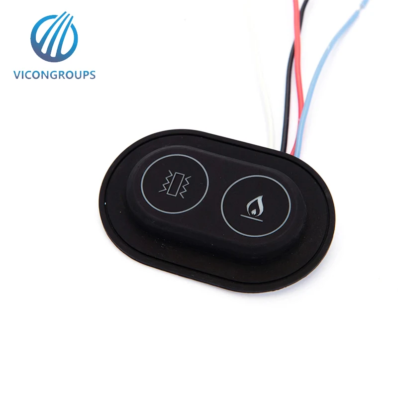 3 Level Switch Regulation Waterproof Silicone Sewing Three-zone Controller