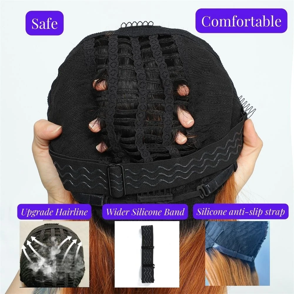 Raw Indian Hair 7x5 Pre Bleached Pre Plucked Hairline Glueless Full HD Lace Wigs,Pre Cut Lace Wear And Go Human Hair Wigs