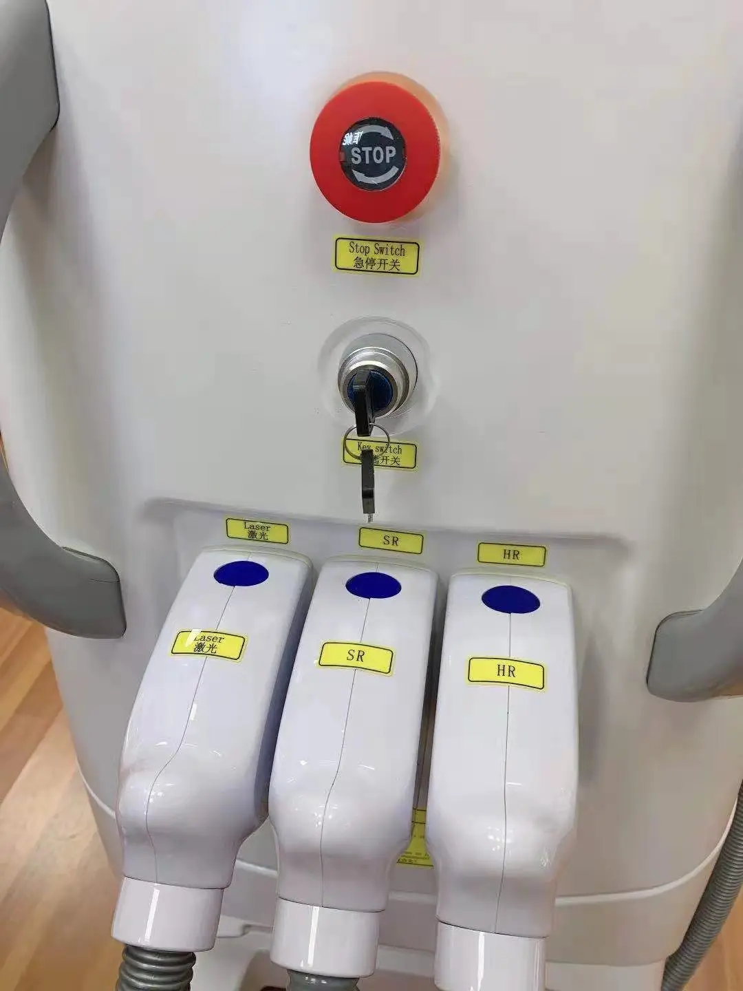 4 in1 IPL SHR/ND Yag Black carbon Whitening.  Skin rejuvenation, hair removal and Picosecond tattoo removal