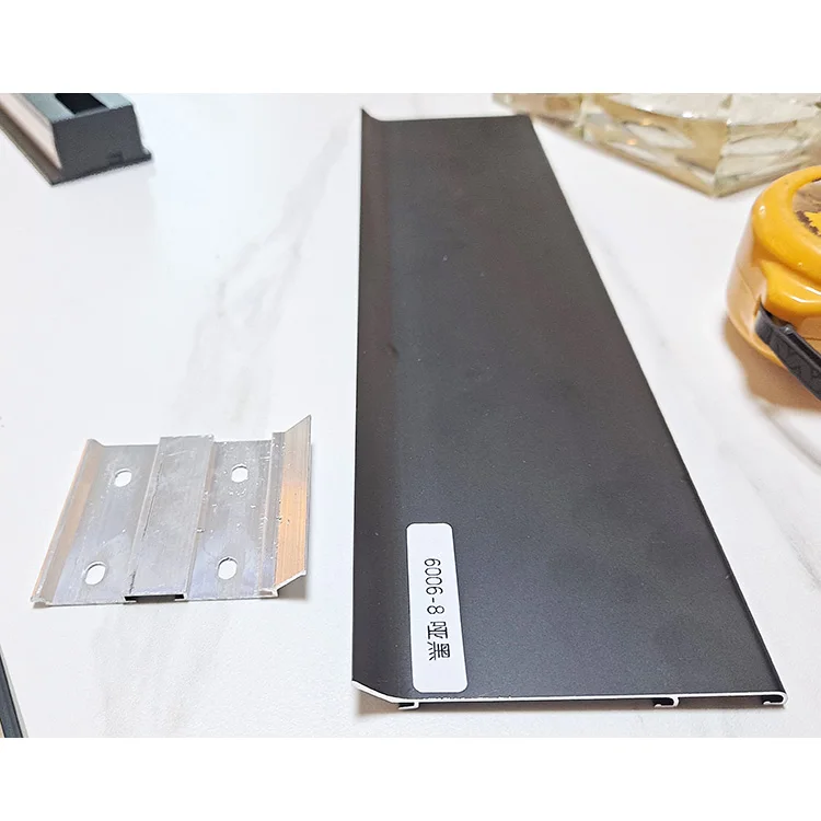 Aluminium Skirting Profiles Foshan Aluminium Skirting LED Profile For Wall Flexible Aluminum Wall Skirting Profiles For Drywall